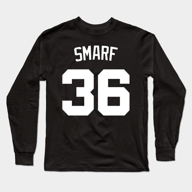 Smarf Shirsey - Front Long Sleeve T-Shirt by wlohaty